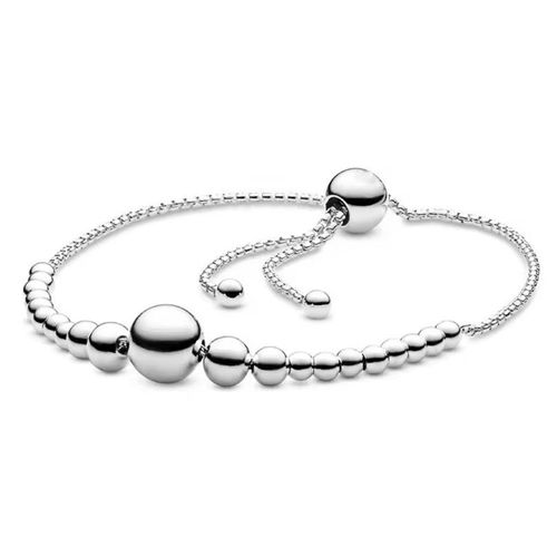 Bracelet Mode Femme - Style Affirmé - Argent Sterling 925/1000 Et Zircon - Silver 24