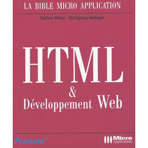 Html & Développement Web - (1cédérom)