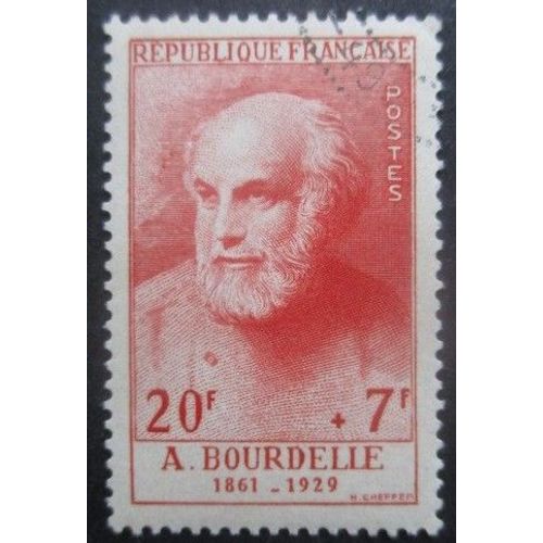 France N°992 Bourdelle Oblitéré
