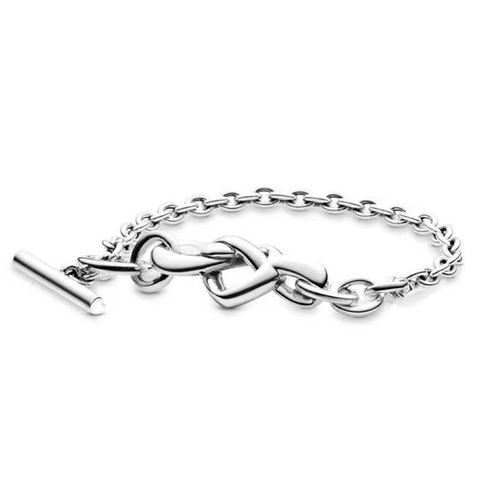 Bracelet Mode Femme - Style Affirmé - Argent Sterling 925/1000 Et Zircon - Silver 28
