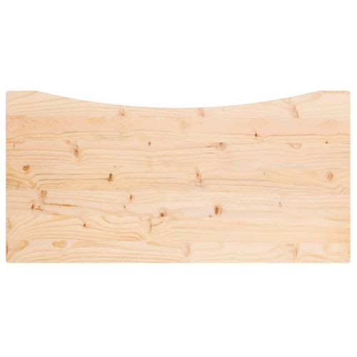 Vidaxl Dessus De Bureau 110x60x2,5 Cm Bois Massif De Pin