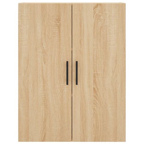 Vidaxl Buffet Haut Chêne Sonoma 69,5x34x180 Cm Bois D'ingénierie