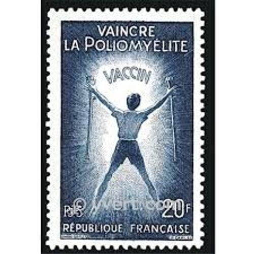 Pour Vaincre La Poliomyélite Année 1959 N° 1224 Yvert Et Tellier Luxe