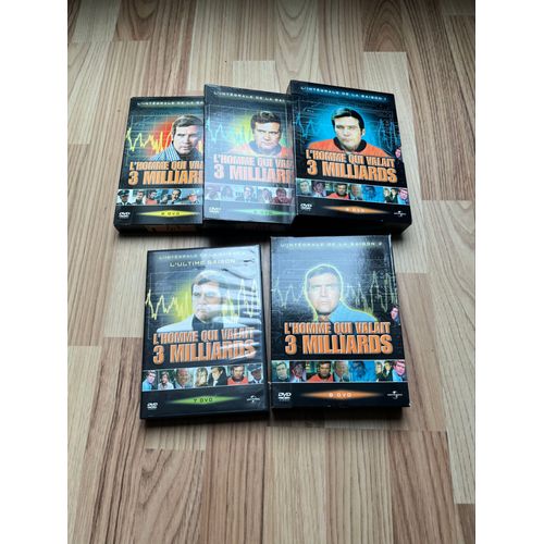 Lot Dvd L Homme Qui Valait Les 3 Milliards Et Super Jamie
