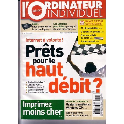 L'ordinateur Individuel N° 147, Internet À Volonté