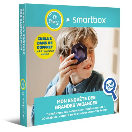 1 Enquête Pour Les Grandes Vacances - Smartbox - Coffret Cadeau Multi-Thèmes