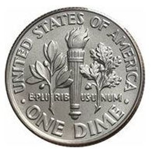 Pièce 1 Dime Roosevelt Etats-Unis - 1966
