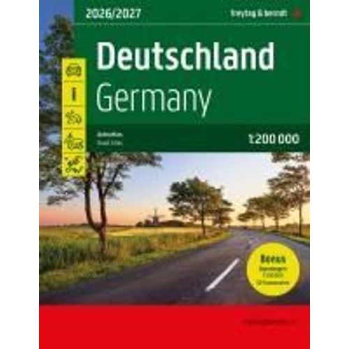 Deutschland, Autoatlas 1:200.000, 2026/2027, Freytag & Berndt