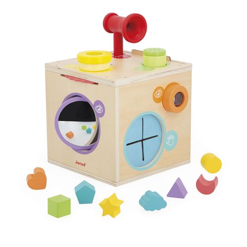 Cube D'activités Boîte Sensorielle Pour Enfant - Janod