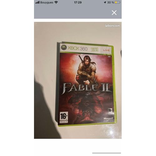 Jeu Xbox 360 Fable 2