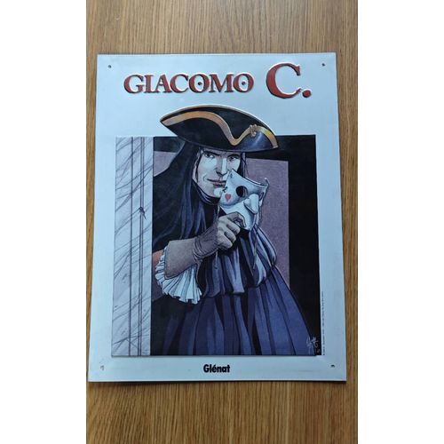 Plaque Métallique Giacomo C