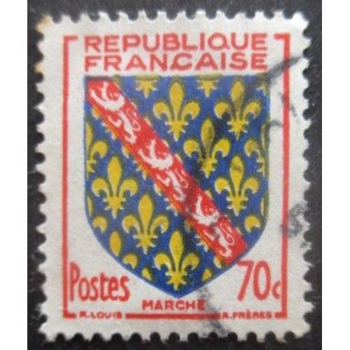 France N°1045 Armoirie De Marche Oblitéré