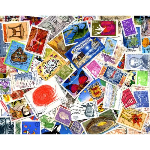 France 200 Timbres Différents