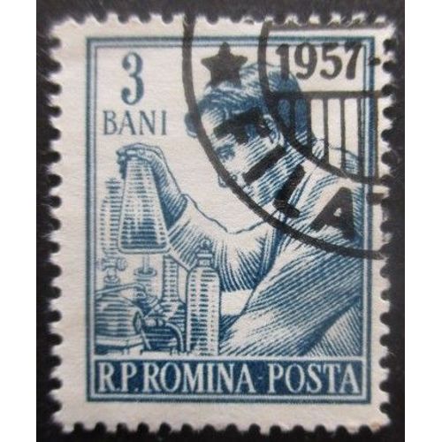 Roumanie N°1382 Chimiste Oblitéré