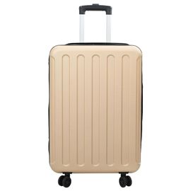 vidaXL Valise Pliante Coquille Dure 24"""" Champagne 43x27x66 cm ABS