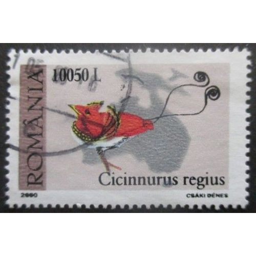 Roumanie N°4604 Oiseau Oblitéré