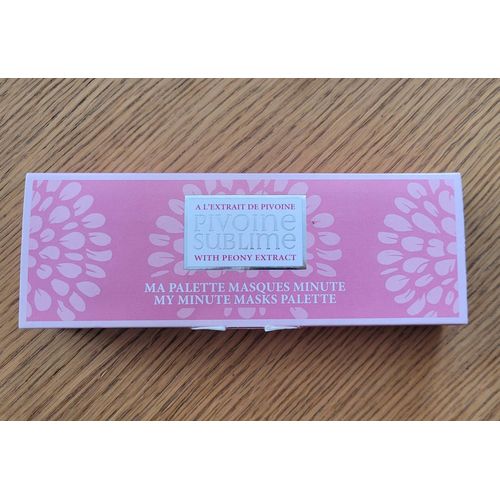 L´Occitane Palette 3 Masques Pivoine Sublime 