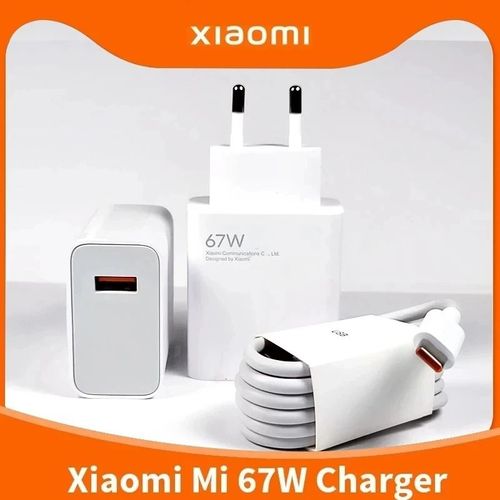 Chargeur 67w Charge Rapide Pour Xiaomi Cable Type C