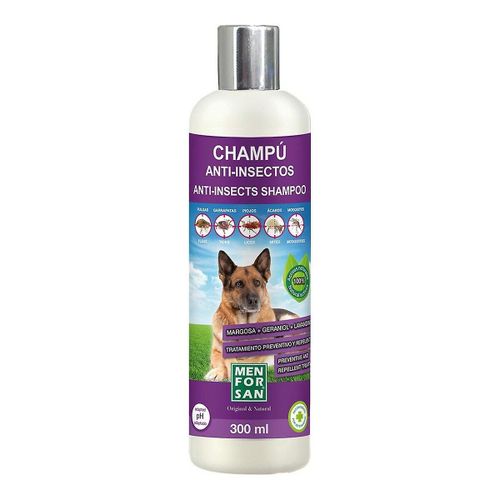 Shampooing Menforsan Chien Répulsif D'Insectes 300 Ml