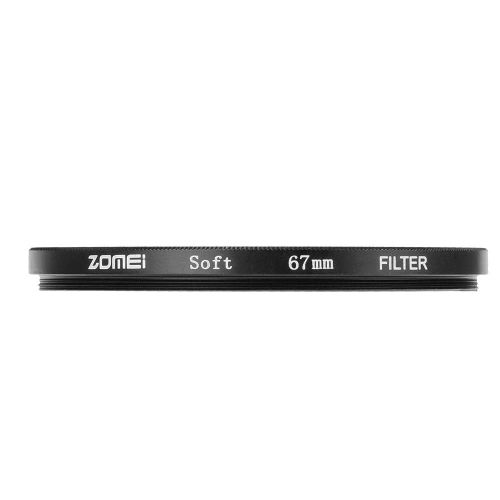 ZOMEI Verre Optique Cadre En Aluminium Ultra Mince Diffuseur Filtre Accessoire Pour DSLR (67mm)