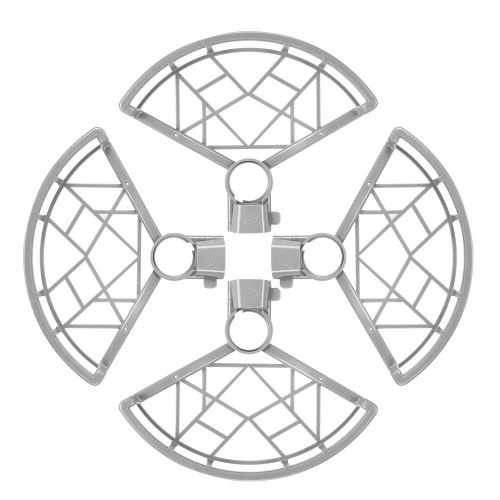 4pcs Protecteurs D'hélice Lames Garde Anneau De Protection Accessoires Pour Dji Spark (Gris)-Générique