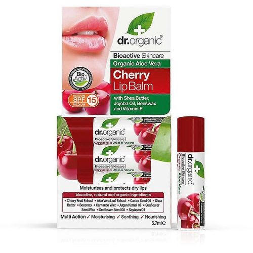 Baume À Lèvres Aloe Vera & Cerise Spf15 Dr. Bio 5,7 G 