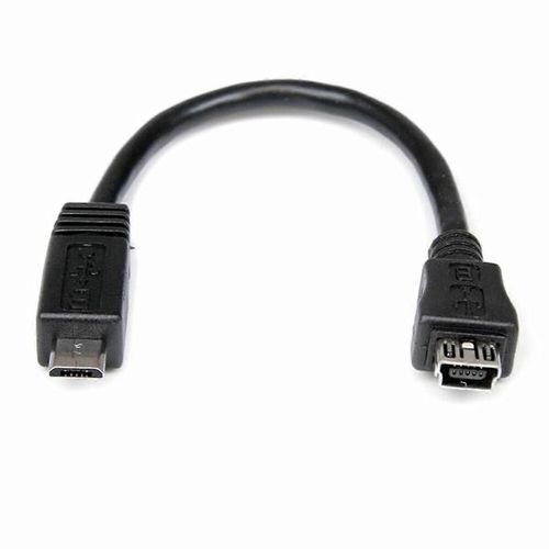 Cable Micro USB Startech UUSBMUSBMF6 Micro USB A Micro USB B Black