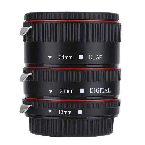 Mise au point automatique Macro Extension d'objectif Bague d'adaptation Tube Set pour monture Canon EOS EF