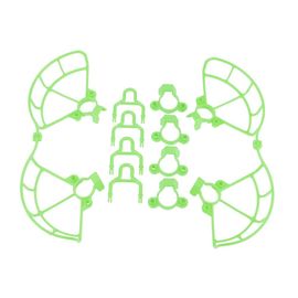 Protections D'hélice Pales Housse De Protection + Train D'atterrissage Surélevé Pour Dji Spark (Vert)-Générique