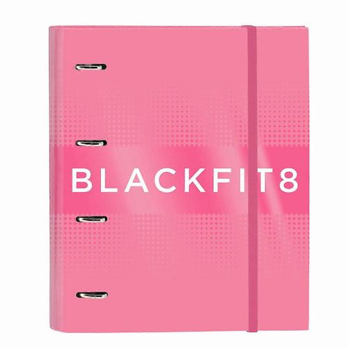 Classeur À Anneaux Blackfit8 Glow Up A4 Pink (27 X 32 X 3,5 Cm)