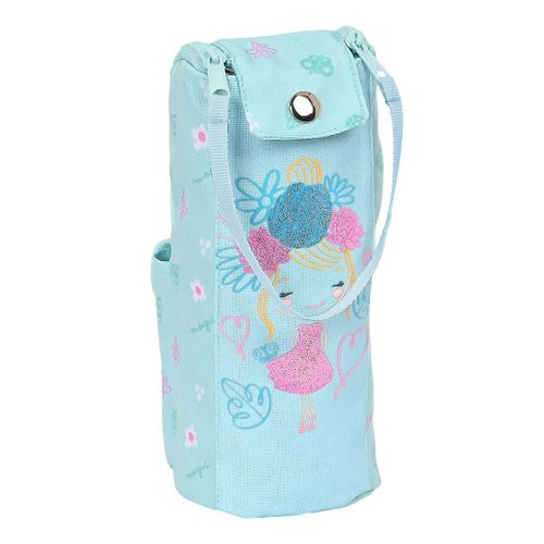 Trousse D'Écolier Glow Lab Cute Doll Bleu Clair (6 X 21 X 6 Cm)
