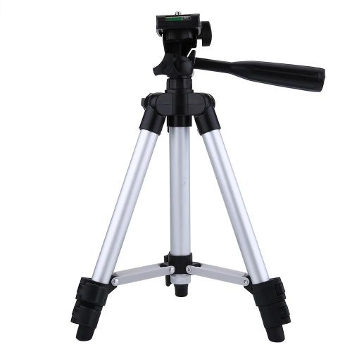 3 sections rétractable léger trépied portable stabilisateur support support pour téléphone et appareil photo