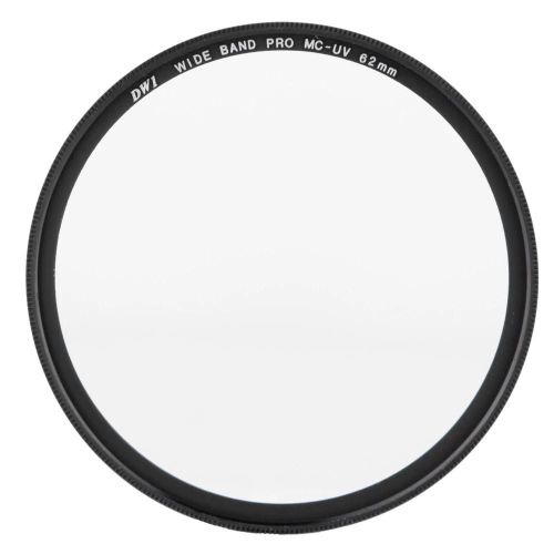 Filtre d'objectif MCUV haute définition multi-revêtement anti-UV (62 mm)