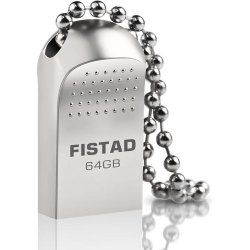 SHIBA-64 Go Clé USB 2.0 Flash Drive Métal USB 64Go Mini Mémoire Stick Portable Clé USB 64go Imperméable Pen Drive pour PC/MacBook/[1