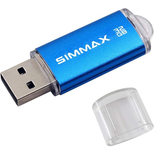 SHIBA-Clé USB 32 Go Mémoire Stick USB 2.0 Flash Drive Stockage Disque Pendrive (32Go Bleu)[221]