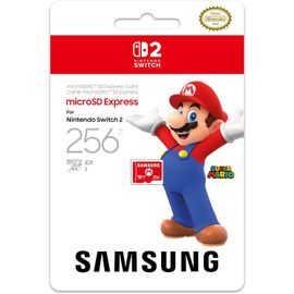 Carte mémoire SAMSUNG micro SD express 256 Go pour Nintendo