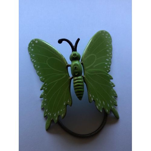 Papillon décoratif vert 