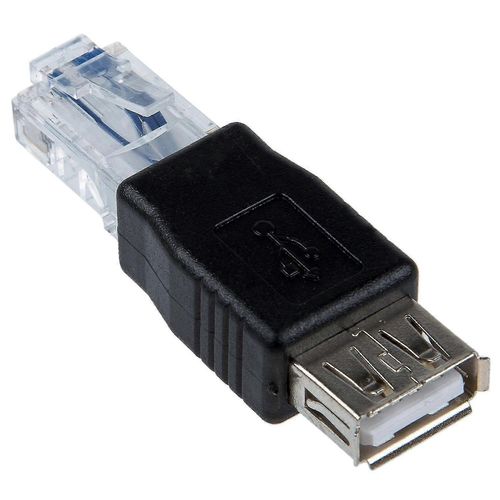 Adaptateur USB A femelle vers Ethernet mâle RJ45 Plug Adapter Nouveau