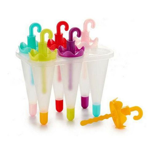 Ice-Cream Mould Leknes Cn71546-1 Blue Red Green Purple Orange Pink Polypropylene