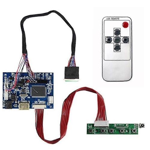 + av Lcd carte contrôleur compatible 15.6inch B156xw02 LP156wh2 1366x768 avec télécommande 40pin signal K-dt