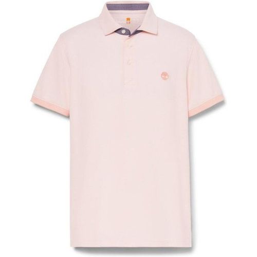 Baboosic Brook Oxford Short Sleeve Polo Polo Taille S, Rose