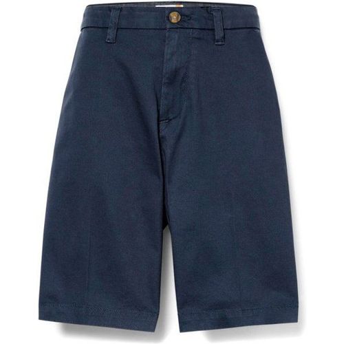 Claremont Twill Chino Short Short Taille 31, Bleu