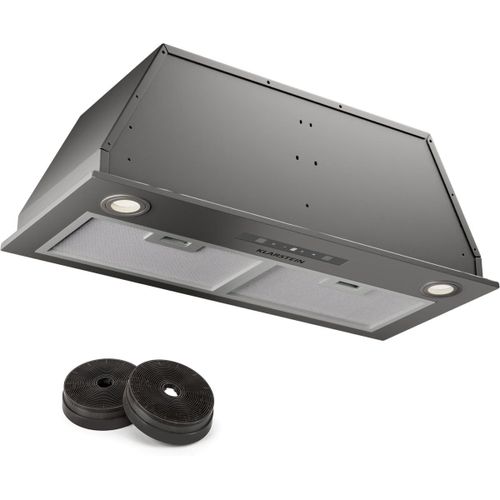 Hotte Encastrable KLARSTEIN - 72 cm - Évacuation - LED - Gris