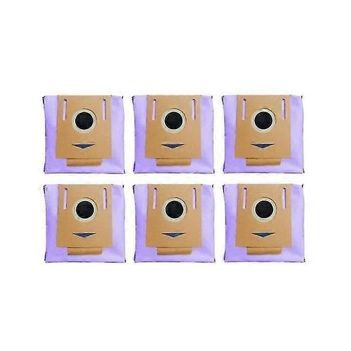 Sac à poussière de balayeuse 6pcs compatible avec Deebot Ozmo T8 T8 Max T8 Series Robot Aspirateur Accessoires Pièces De Rechange