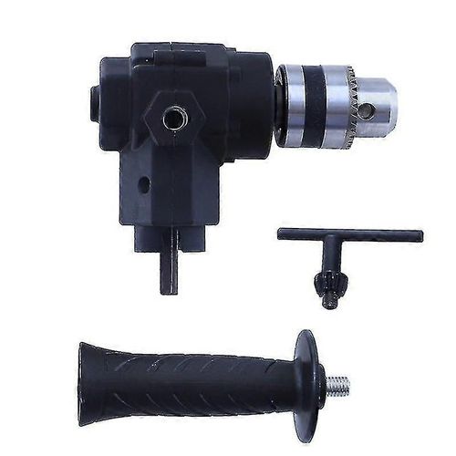 Poignée à 90 degrés Angle droit Bend Extension Chuck Adapter Outil électrique