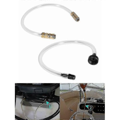 Kit De Purge Kit De Remplissage Pour Seastar Systèmes De Direction Hydraulique Bridge Tube + Hoseblack + Gold2pcs