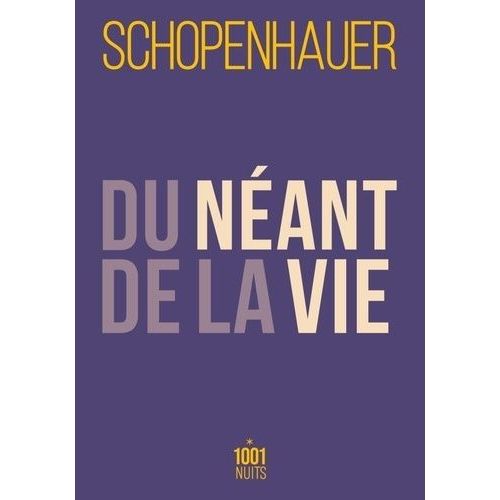 Du Néant De La Vie