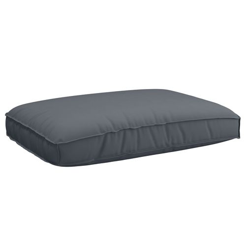 Vidaxl Ensemble De Coussins En Palette 2 Pièces Anthracite Polyester