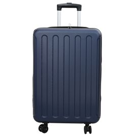 vidaXL Valise pliable rigide 24'' Bleu foncé 43x27x66 cm ABS