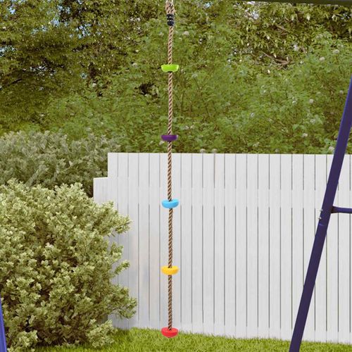Corde D'escalade Pour Enfants Vidaxl Avec Plateformes De 200 Cm